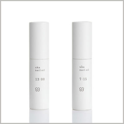 Customized Gel Nail Polish Subscription Box Grey Board Matt Lamination Gold Foil