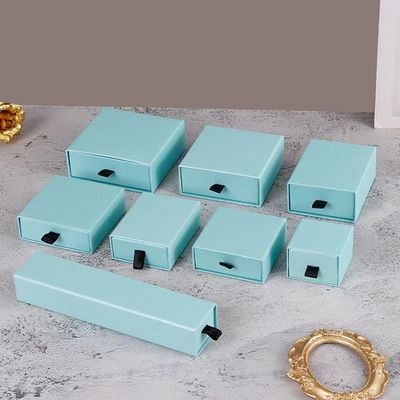 Colorful Matte Jewelry Packaging Boxes Gift Jewelry Storage Box Travel Jewelry Box