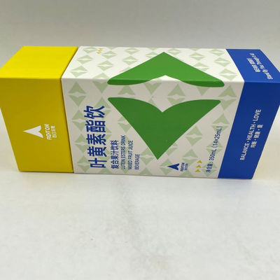 Custom Nutritional Supplement Containers Paper Drinking Tea Packaging Boxes