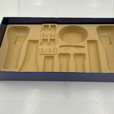 Holographic Cosmetic Box Packaging Gold Stamping Blister Card Packaging