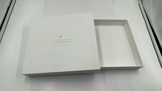 Universal Custom Handmade Luxury Matt White Lip And Base Gift Paper Box For Scarf