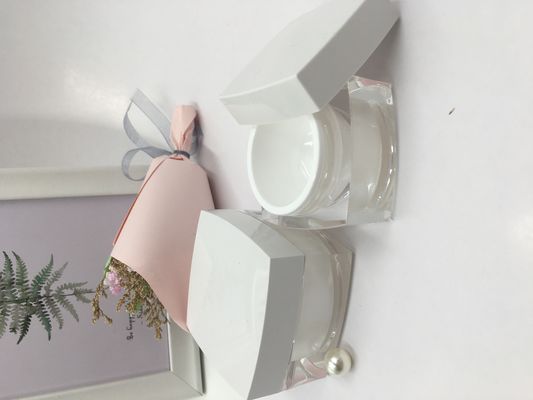 Mini Jar With Lid Acrylic Custom Cosmetic Jar Empty Cosmetic Jar Container