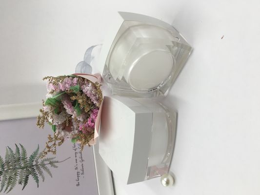 Mini Jar With Lid Acrylic Custom Cosmetic Jar Empty Cosmetic Jar Container