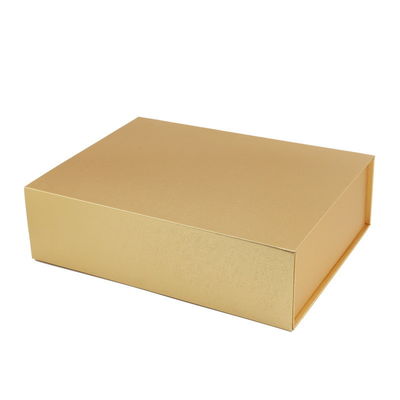 Large Folding Gift Box Magnet Clamshell Black Universal Clothes Bag Storage