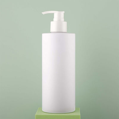 Personal Skin Care Packaging PET Collar Empty Amber White 500ml 1000ml Shampoo Shower Gel Lotion Pump Bottles for Hair